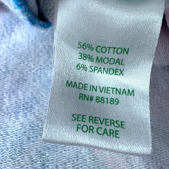 Lilly Pulitzer Skipper Popover Top Women’s XS Pink Blue Treasure Trove 1/4 Zip - Picture 7 of 10